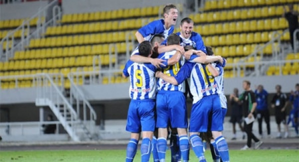 Late Bajrami goal gives Renova a slender lead in Europa League tie